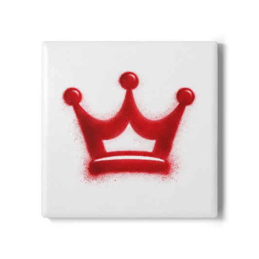 Ceramic Coaster - 'Faith' Jet Plane Design (Always Have Faith)