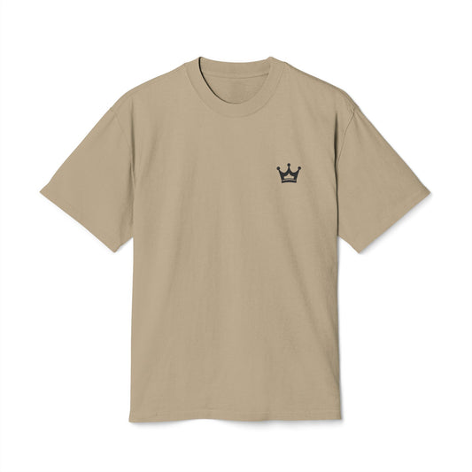 Minimal Crown T‑Shirt — Small Chest Crown Graphic Tee