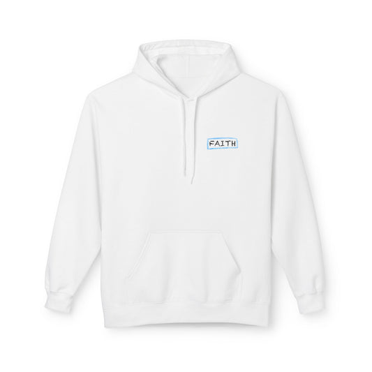 Faith Hoodie — "Jesus Is Still Alive" Minimal Christian Pullover