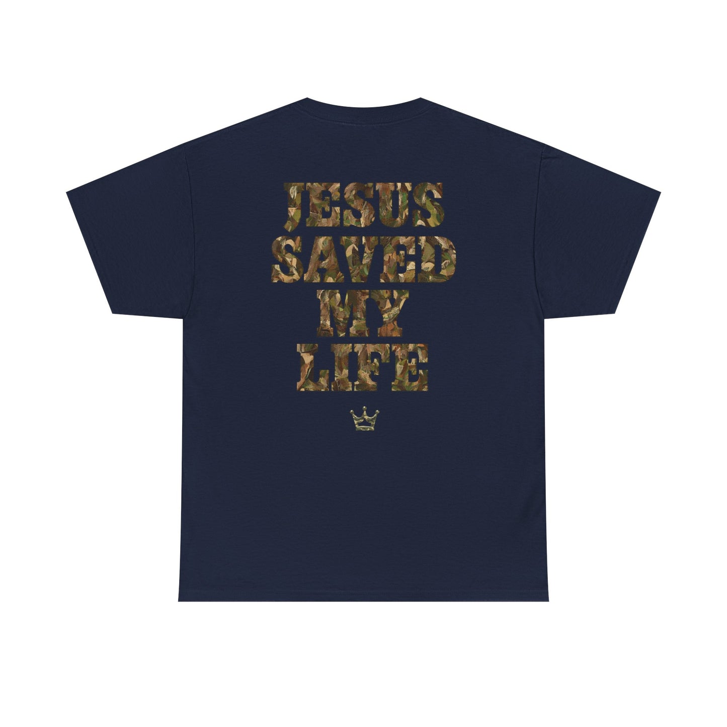 Jesus Saved My Life T-Shirt — Christian Faith Graphic Tee