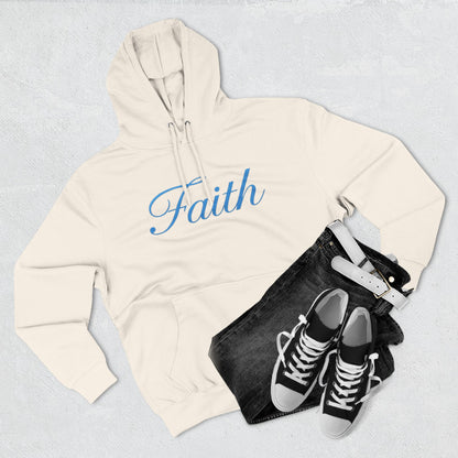 Faith Script Hoodie — Minimal Inspirational Pullover