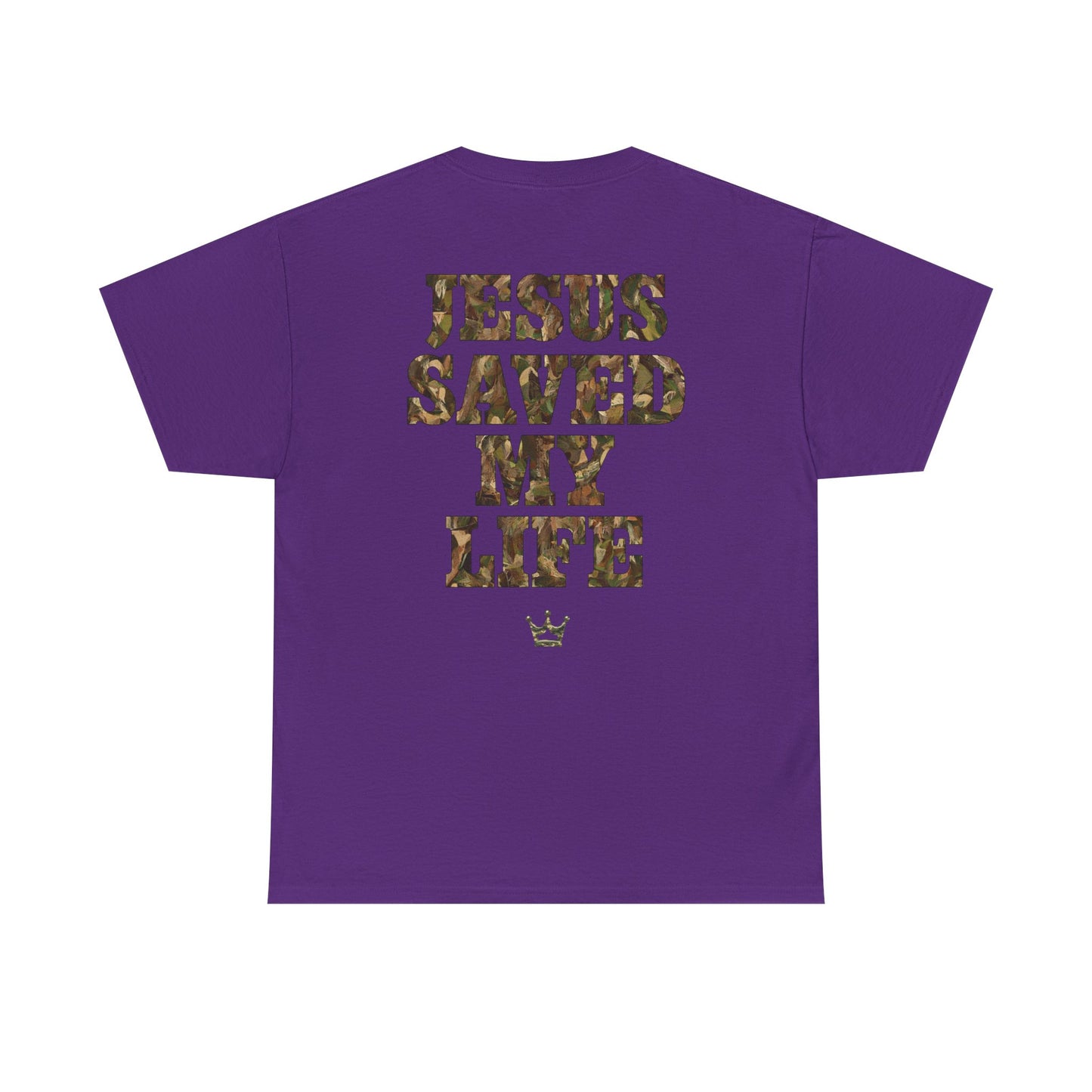 Jesus Saved My Life T-Shirt — Christian Faith Graphic Tee