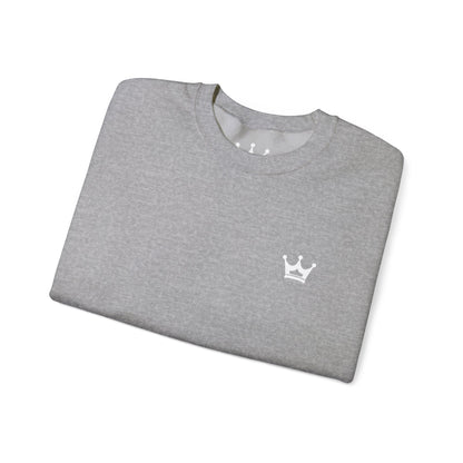 Christian Crewneck Sweatshirt — "You Need Jesus." Back Print with Faith Sleeve