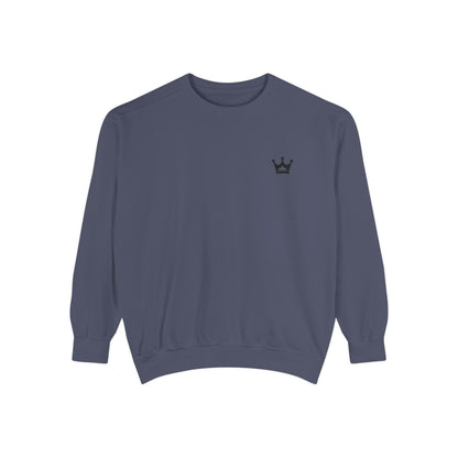 Crown Minimalist Sweatshirt — Small Chest Crown Logo