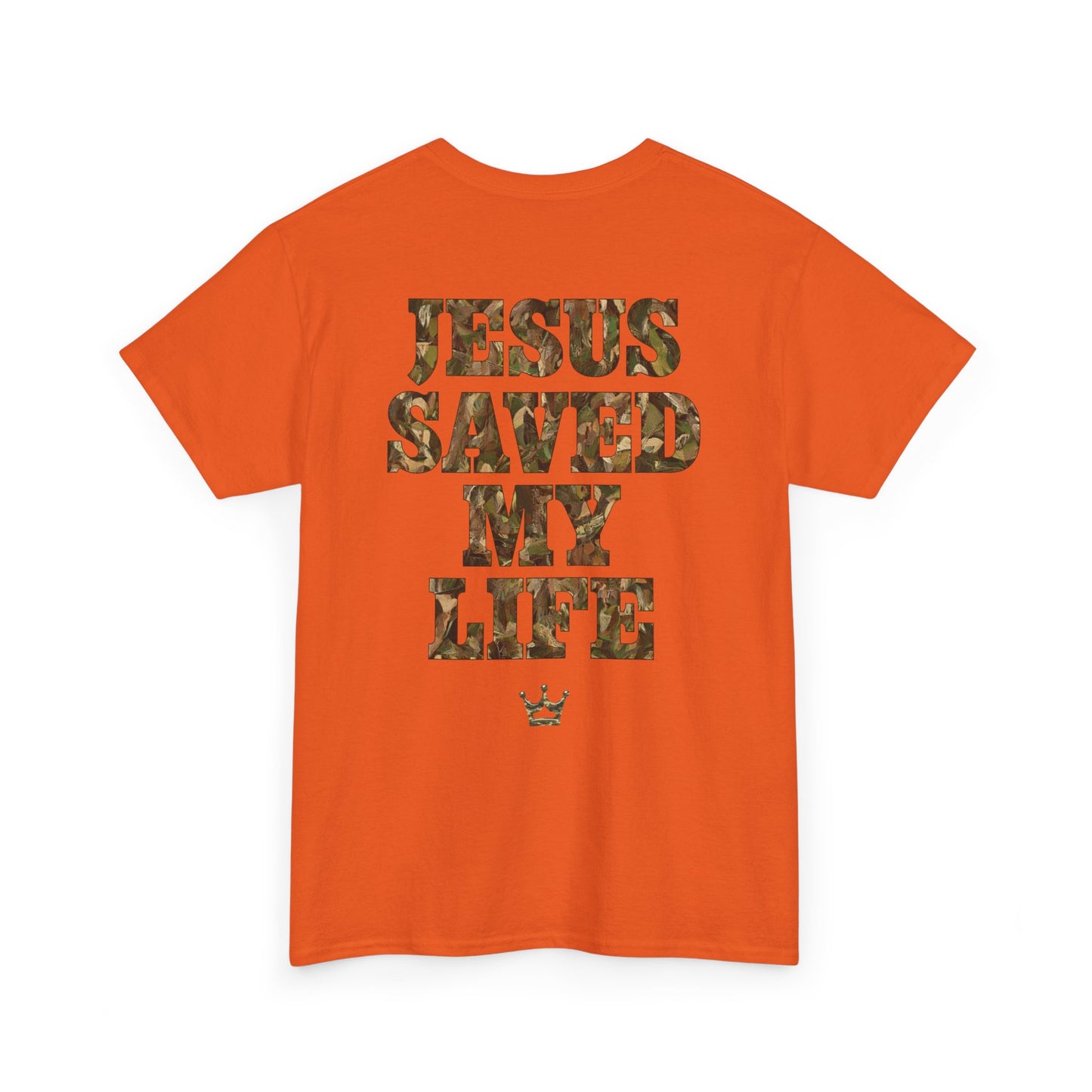 Jesus Saved My Life T-Shirt — Christian Faith Graphic Tee