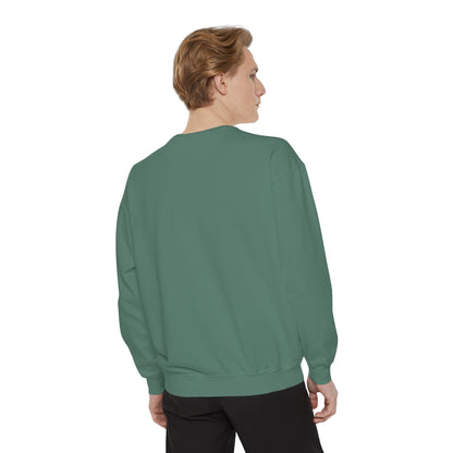 Crown Minimalist Crewneck Sweatshirt — Small Chest Crown Graphic