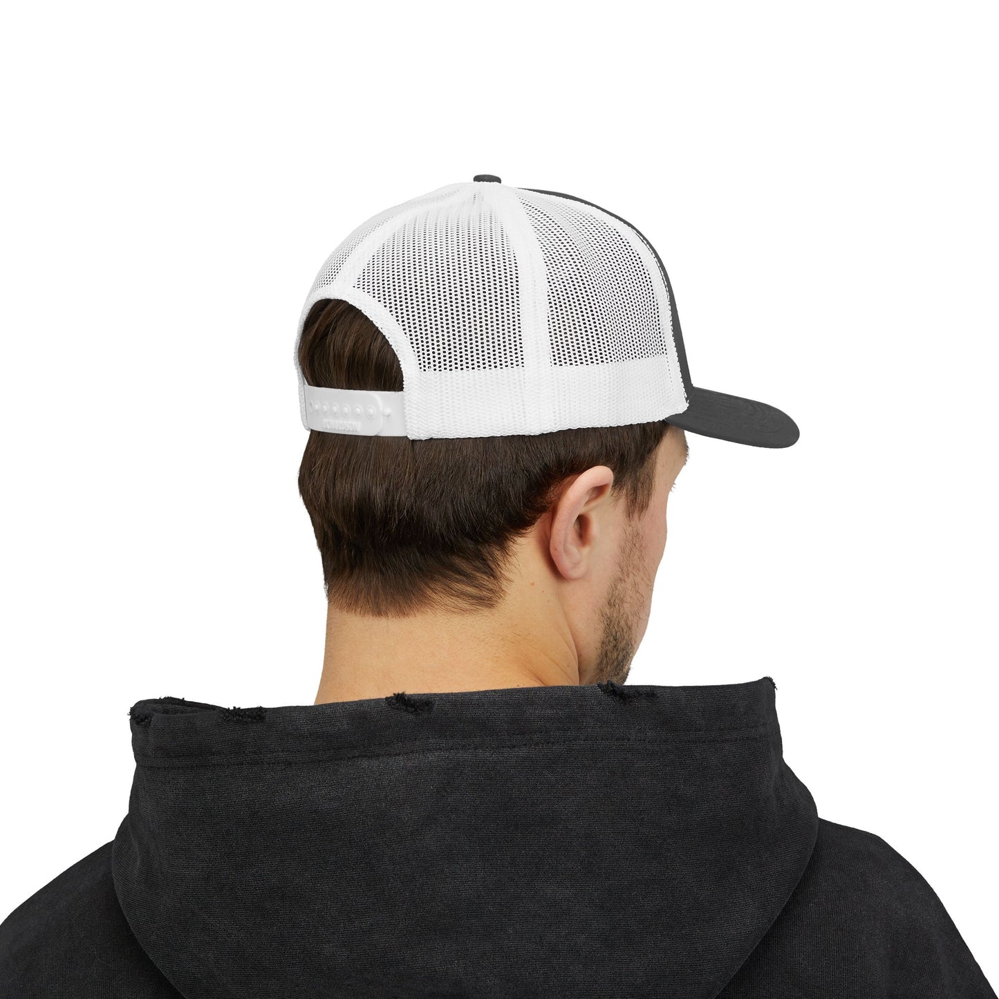 Embroidered Cardinal Star Trucker Cap