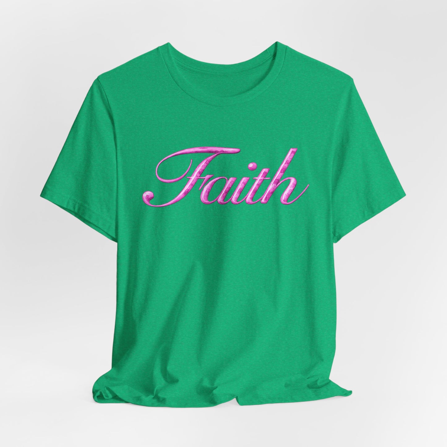 Faith Vintage Bible Scene Tee — "Be strong like men" Christian Scripture T‑Shirt.
