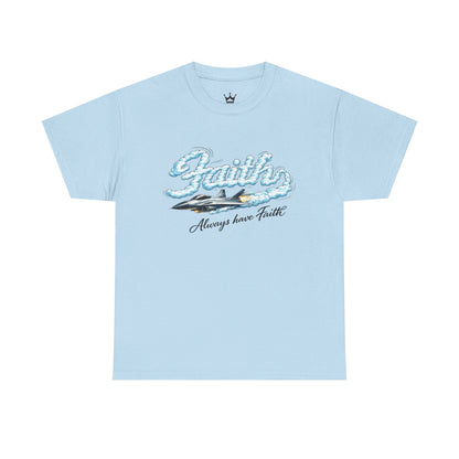 Faith Waves T-Shirt — "Always Have Faith" Inspirational Christian Tee