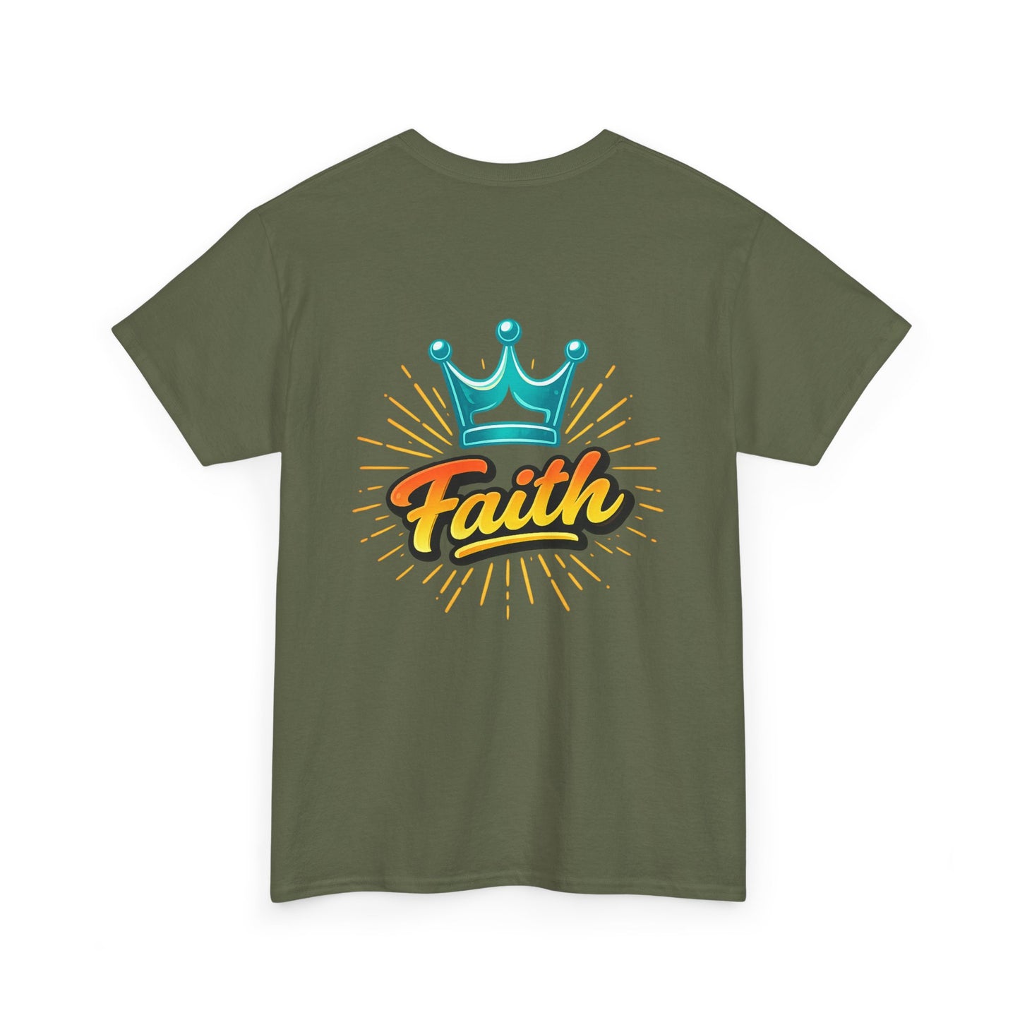 Faith Crown T-Shirt — Inspirational Graphic Tee