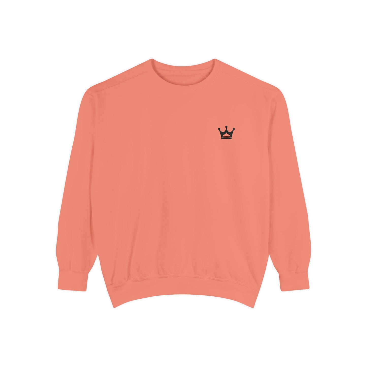 Crown Minimalist Sweatshirt — Small Chest Crown Logo