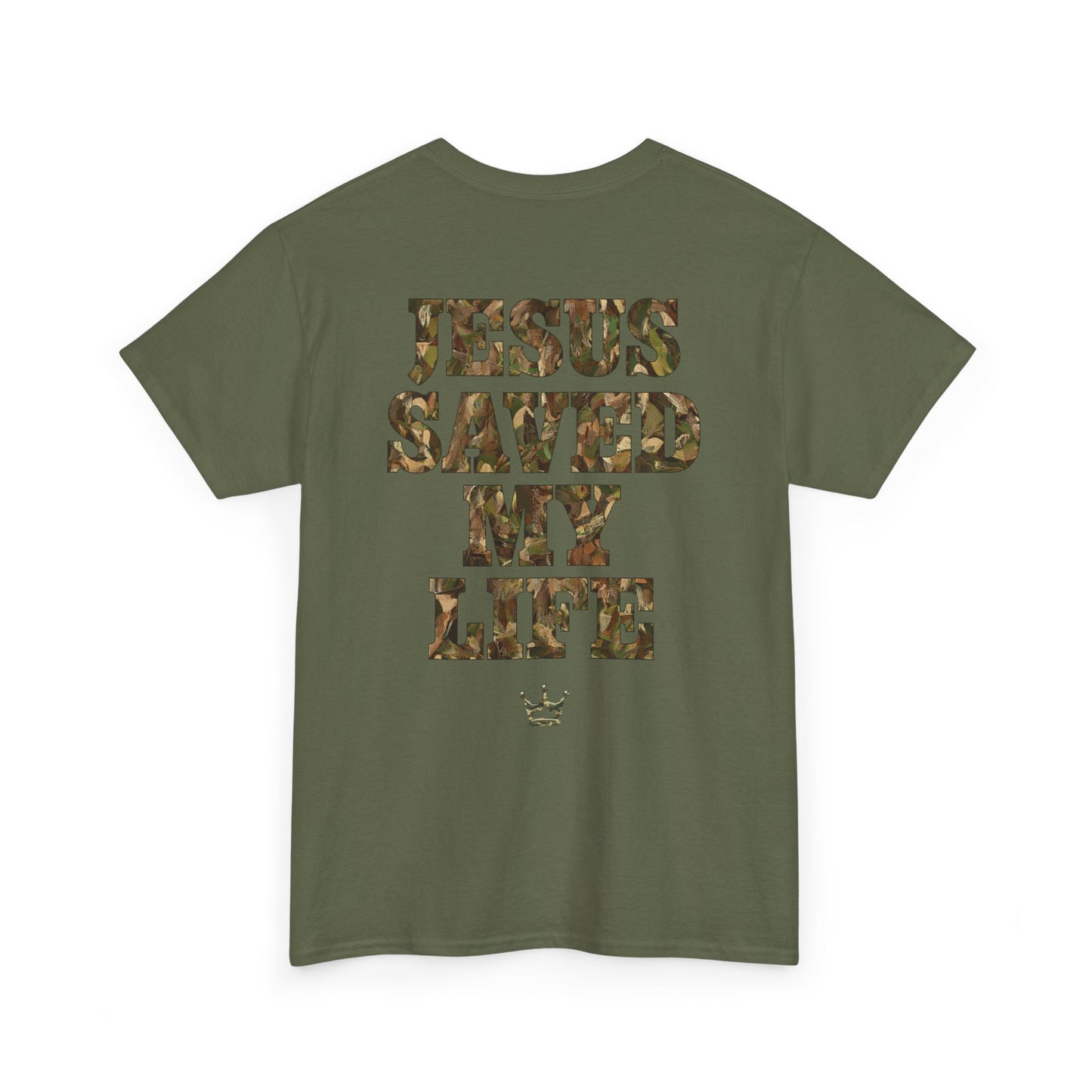 Jesus Saved My Life T-Shirt — Christian Faith Graphic Tee