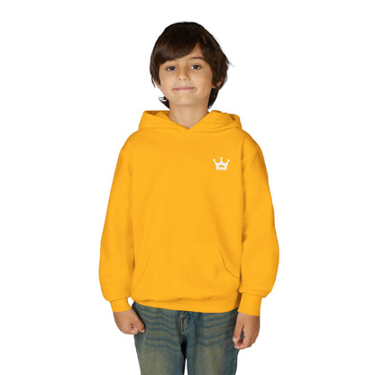 Youth Hoodie — “You Need Jesus.” Bold Back Print with Crown Accent