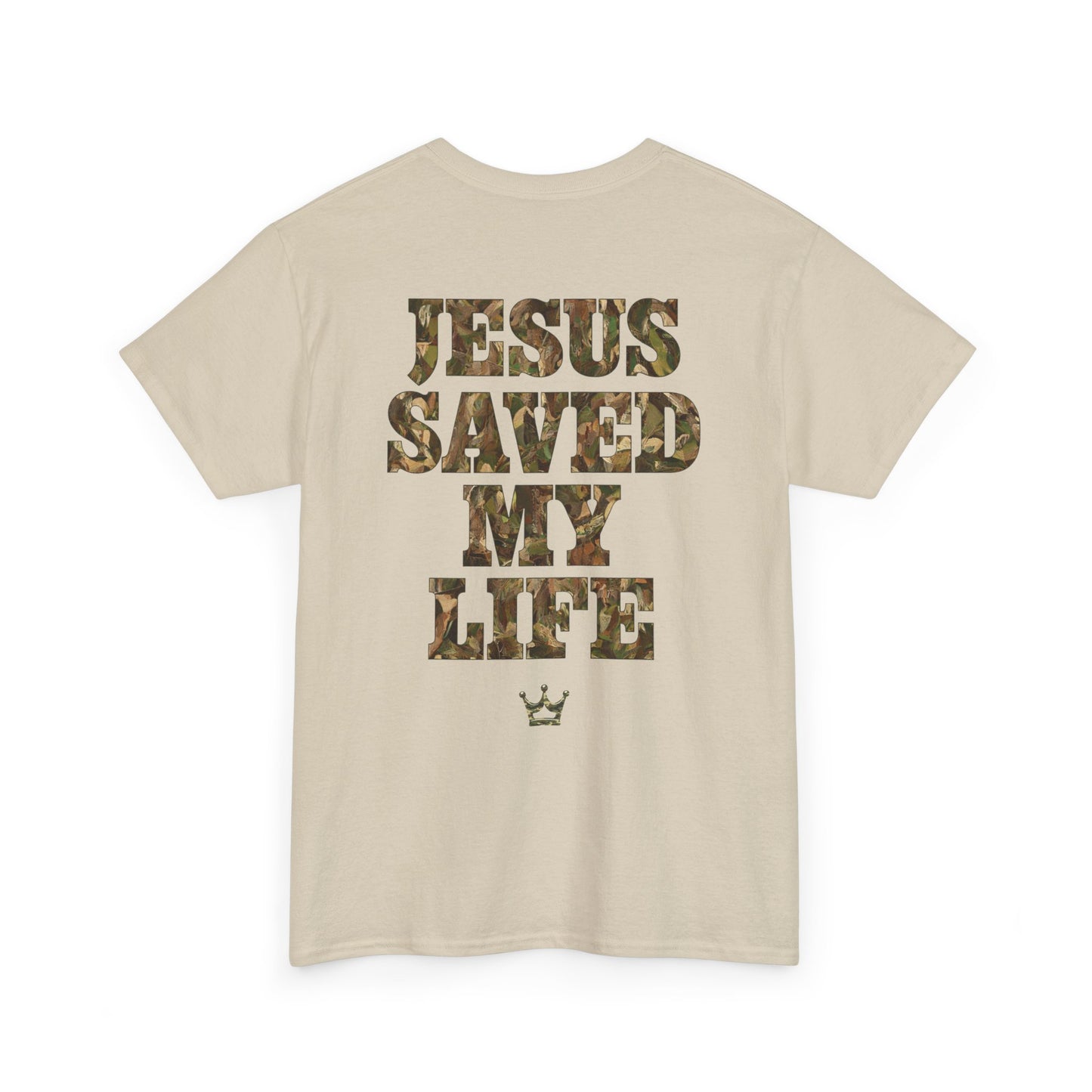 Jesus Saved My Life T-Shirt — Christian Faith Graphic Tee
