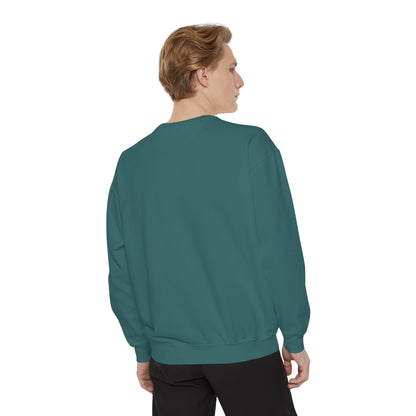 Crown Minimalist Crewneck Sweatshirt — Small Chest Crown Graphic