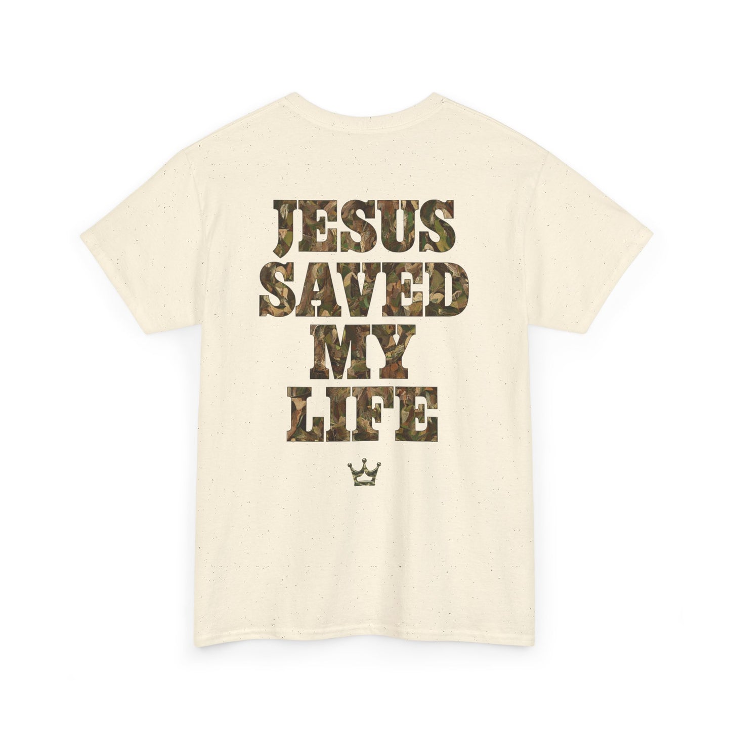 Jesus Saved My Life T-Shirt — Christian Faith Graphic Tee
