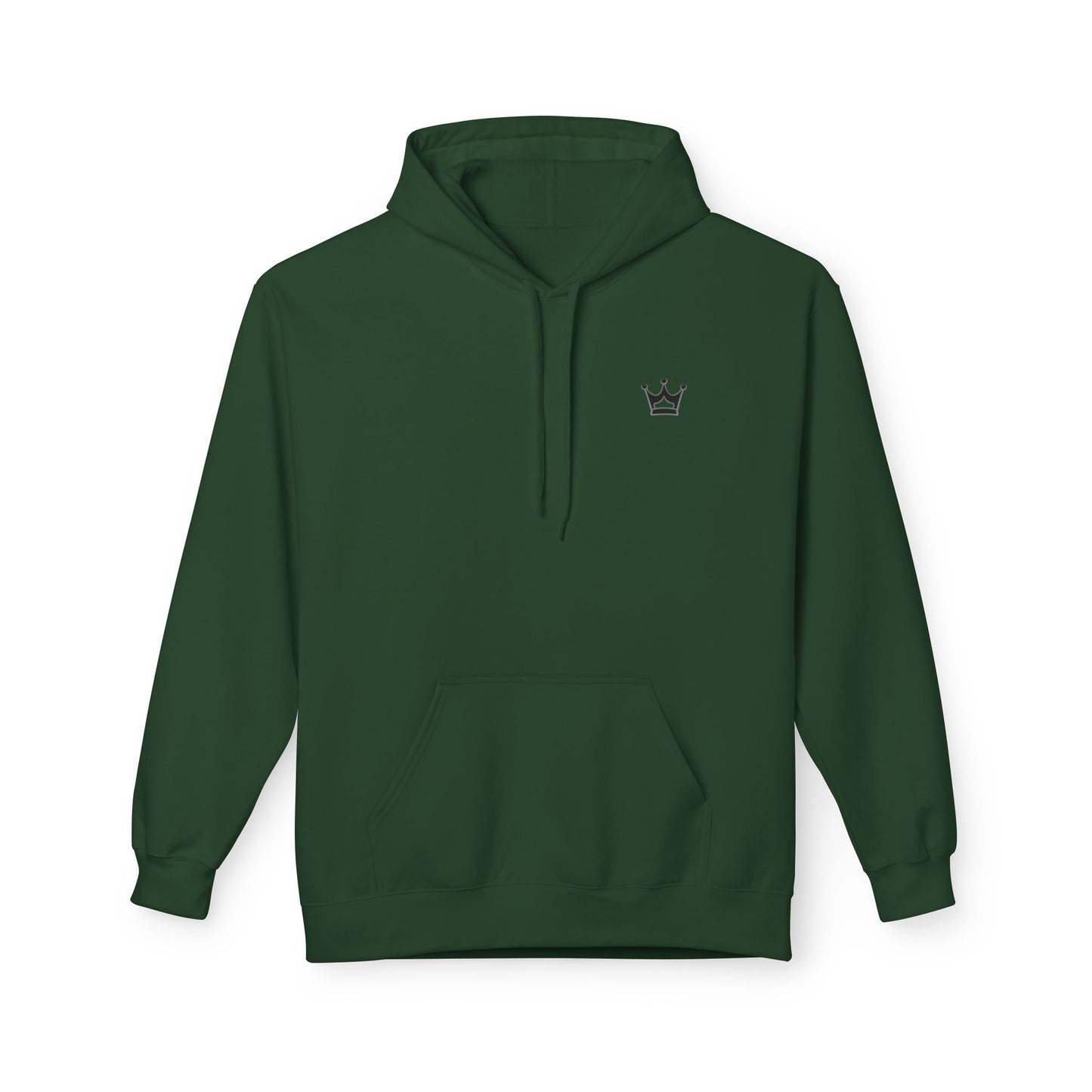 Faith Will Last Forever Hoodie — Inspirational Crown Graphic Hoodie