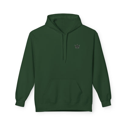 Faith Will Last Forever Hoodie — Inspirational Crown Graphic Hoodie