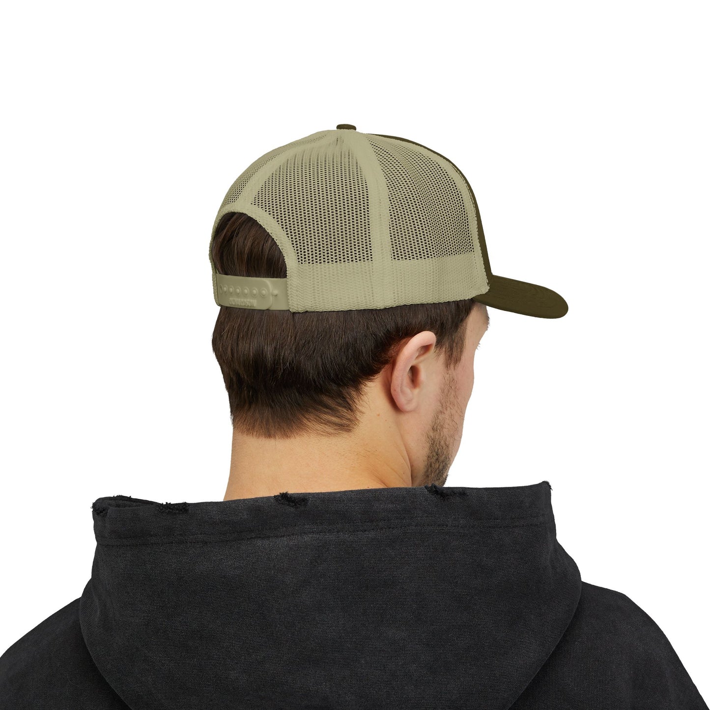 Embroidered Cardinal Star Trucker Cap