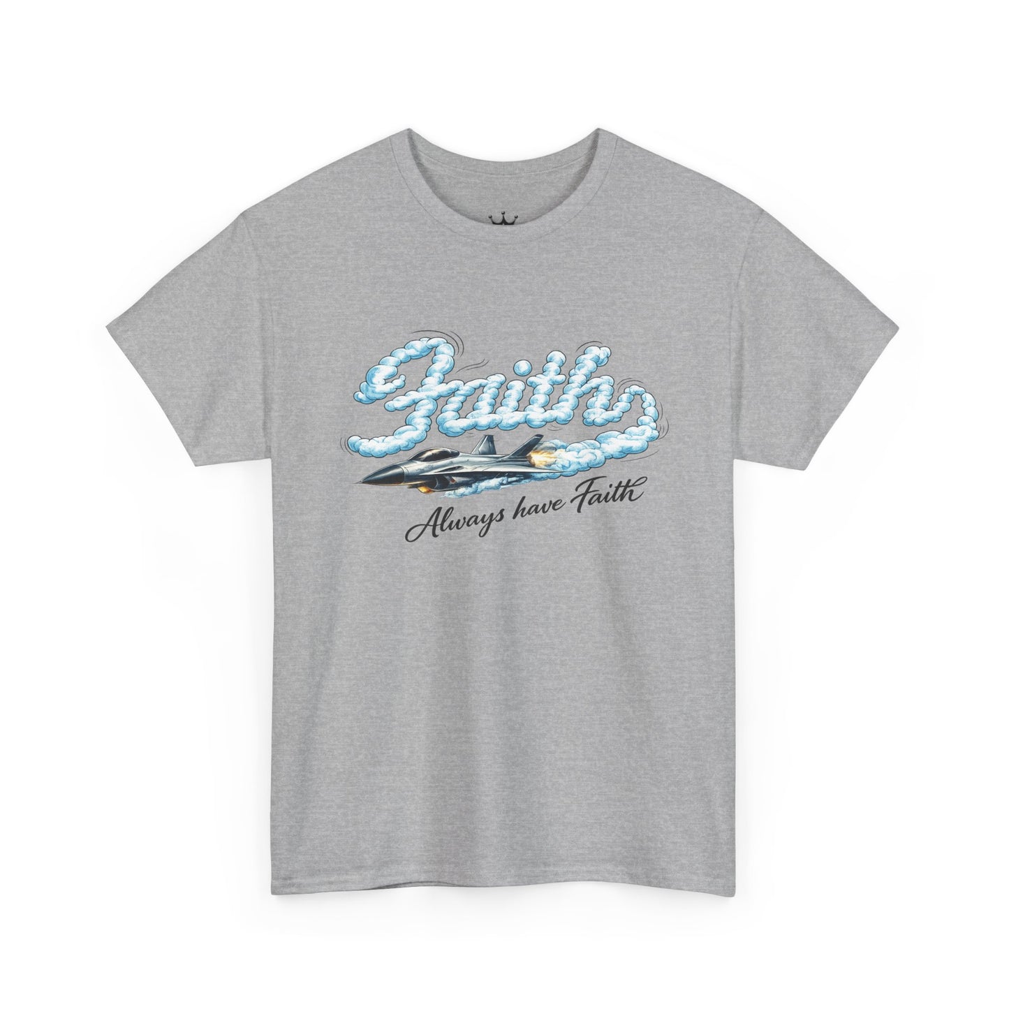 Faith Waves T-Shirt — "Always Have Faith" Inspirational Christian Tee