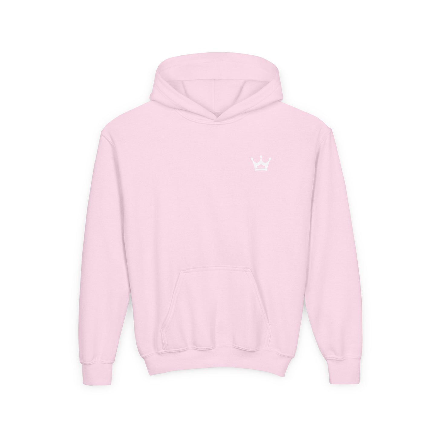 Youth Hoodie — “You Need Jesus.” Bold Back Print with Crown Accent