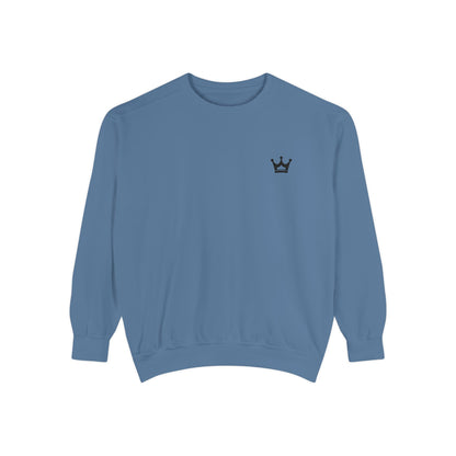 Crown Minimalist Sweatshirt — Small Chest Crown Logo