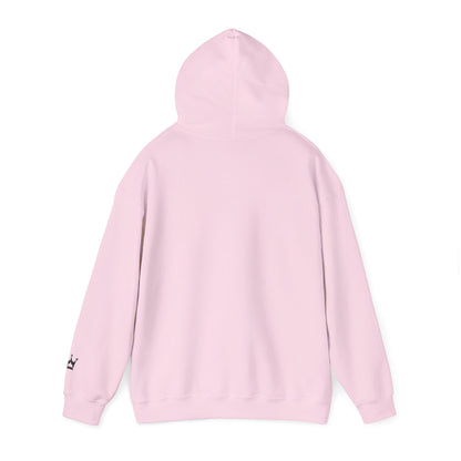 Faith Script Hoodie — Inspirational Christian Pullover with Cross Accent