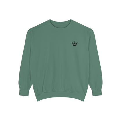Crown Minimalist Sweatshirt — Small Chest Crown Logo