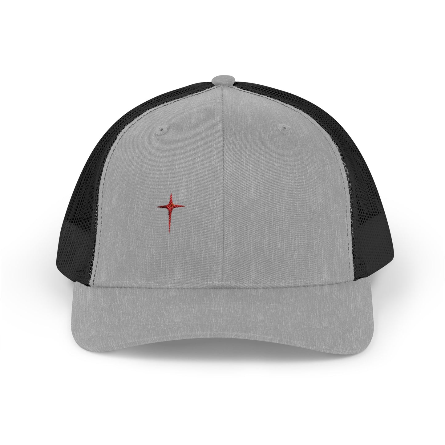 Embroidered Cardinal Star Trucker Cap