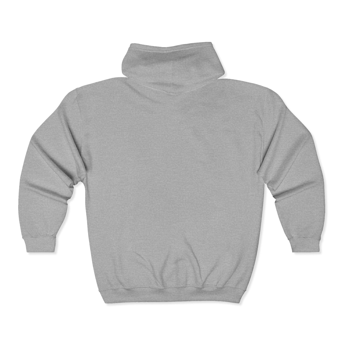 Crown Logo Zip Hoodie - Minimal Royal Emblem Full-Zip Sweatshirt