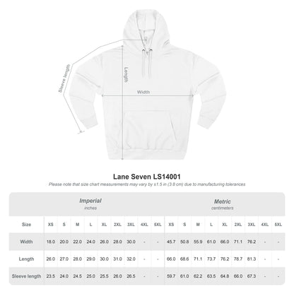Crown Minimalist Hoodie — Small Chest Crown Logo Fleece Hoodie