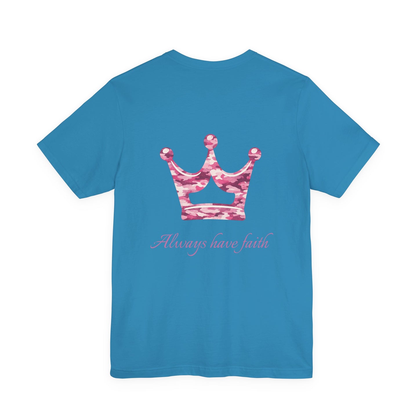 Faith Vintage Bible Scene Tee — "Be strong like men" Christian Scripture T‑Shirt.