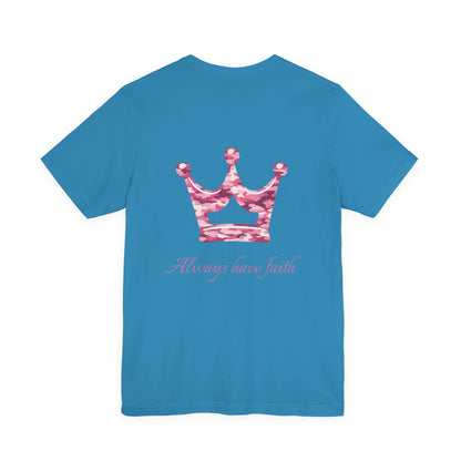 Faith Vintage Bible Scene Tee — "Be strong like men" Christian Scripture T‑Shirt.