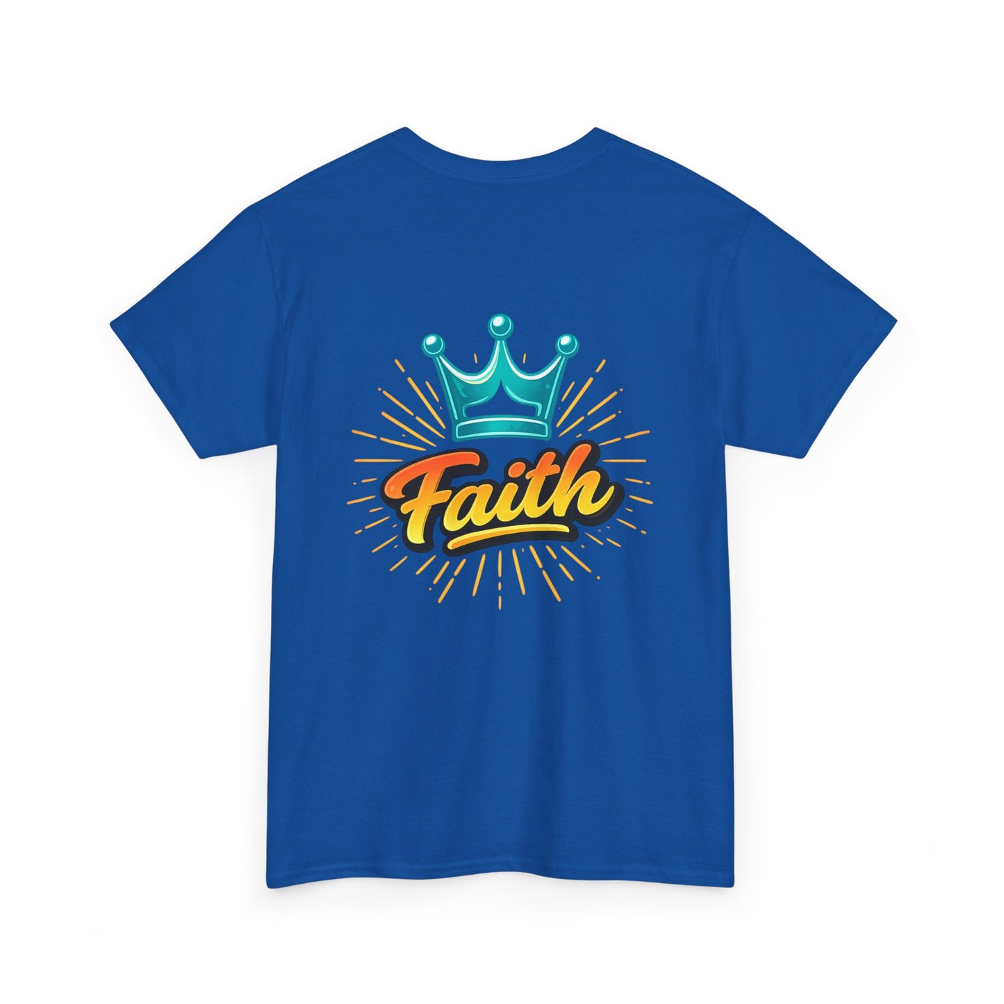 Faith Crown T-Shirt — Inspirational Graphic Tee