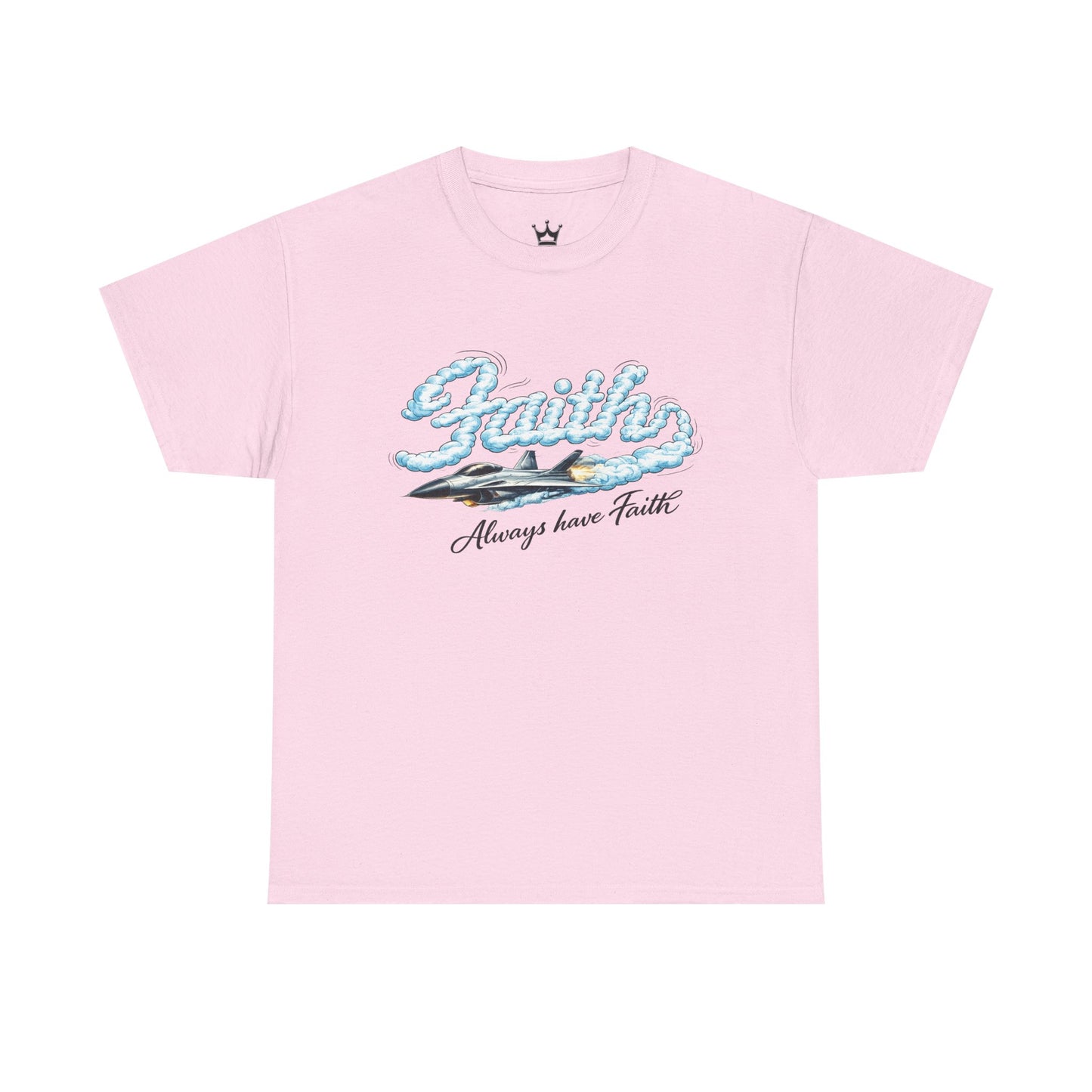Faith Waves T-Shirt — "Always Have Faith" Inspirational Christian Tee