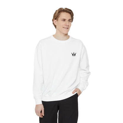 Crown Minimalist Sweatshirt — Small Chest Crown Logo