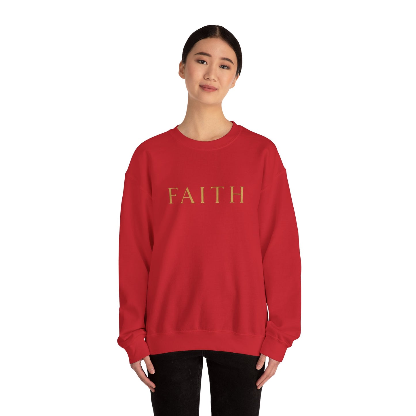 Faith Script Sweatshirt