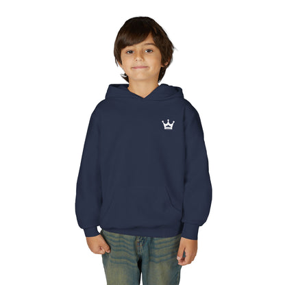 Youth Hoodie — “You Need Jesus.” Bold Back Print with Crown Accent
