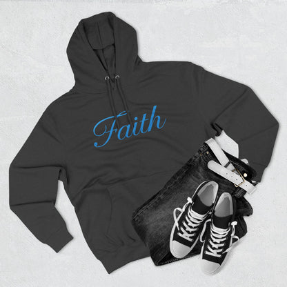 Faith Script Hoodie — Minimal Inspirational Pullover