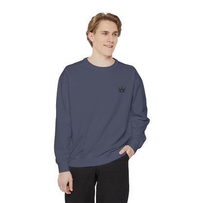 Crown Minimalist Sweatshirt — Small Chest Crown Logo