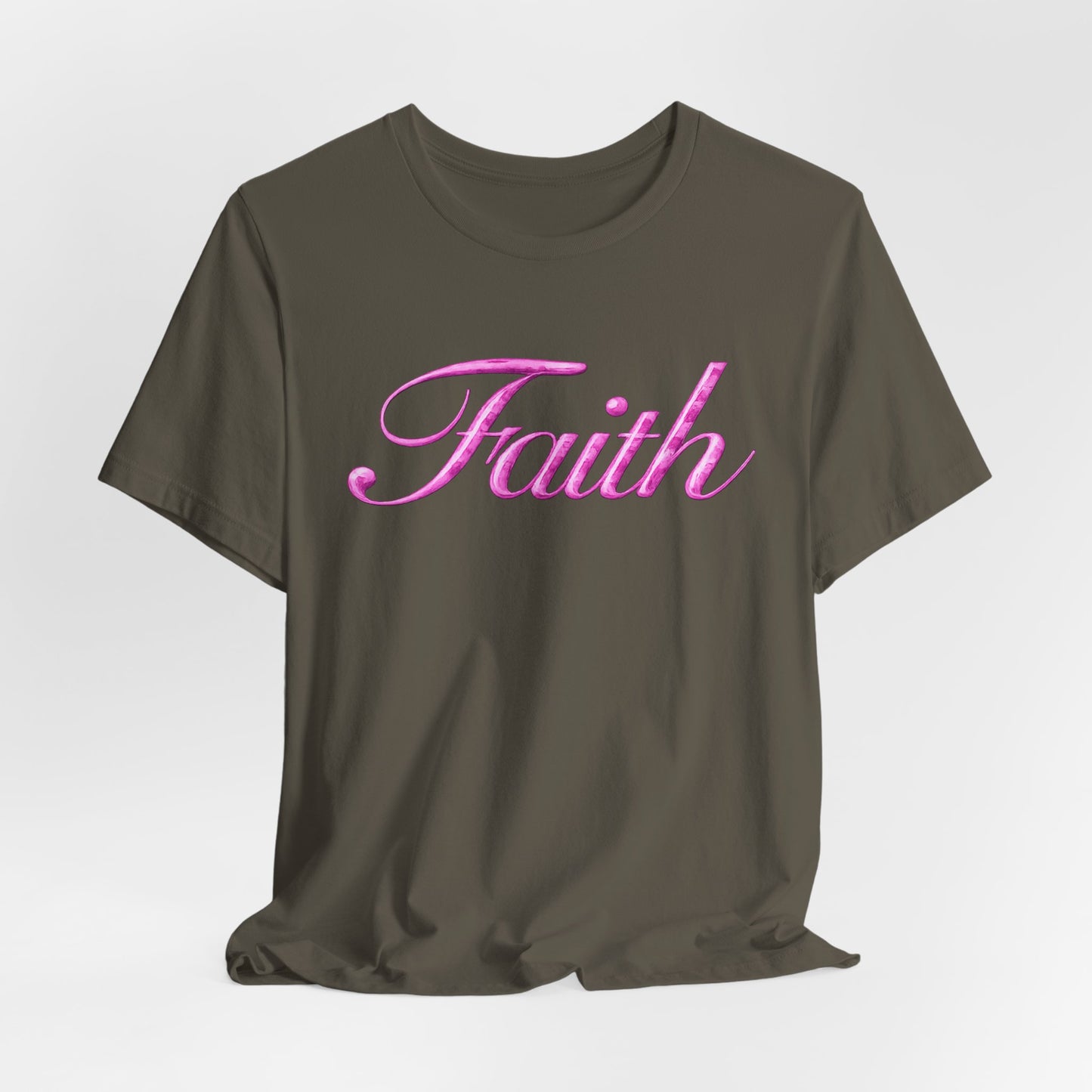Faith Vintage Bible Scene Tee — "Be strong like men" Christian Scripture T‑Shirt.