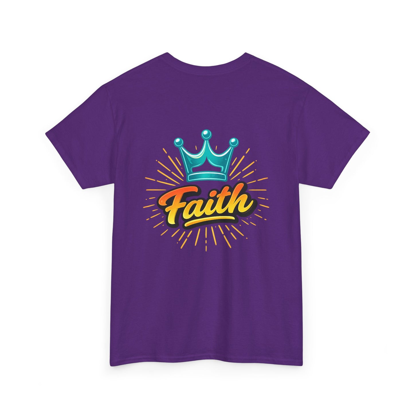 Faith Crown T-Shirt — Inspirational Graphic Tee