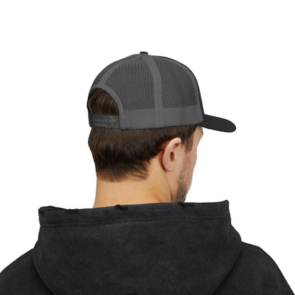 Embroidered Cardinal Star Trucker Cap