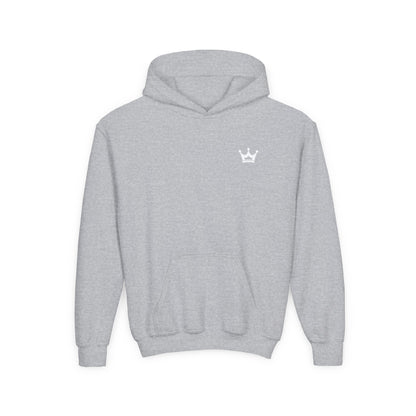 Youth Hoodie — “You Need Jesus.” Bold Back Print with Crown Accent
