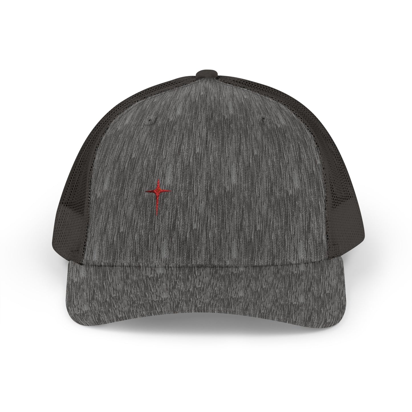 Embroidered Cardinal Star Trucker Cap