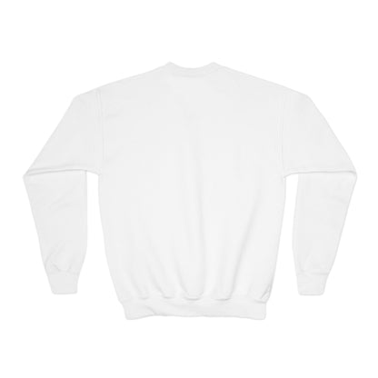 Youth Sweatshirt "Faith" Gold Script – Inspirational Kids Crewneck