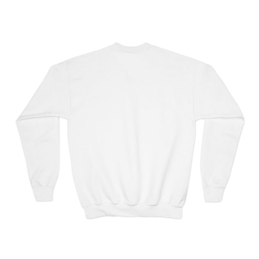 Youth Sweatshirt "Faith" Gold Script – Inspirational Kids Crewneck