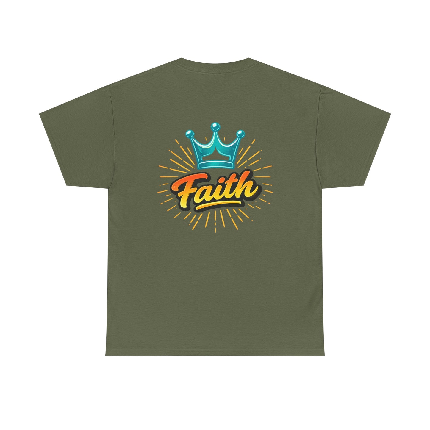Faith Crown T-Shirt — Inspirational Graphic Tee