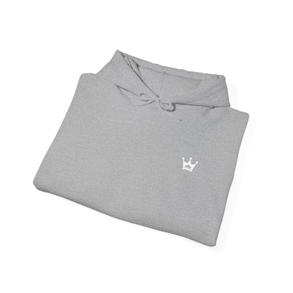 Christian Hoodie — "All We Need Is Jesus" Religious Pullover with Faith Sleeve Print