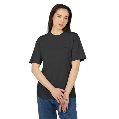 Minimal Crown T‑Shirt — Small Chest Crown Graphic Tee